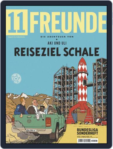 11 Freunde August 1st, 2018 Digital Back Issue Cover