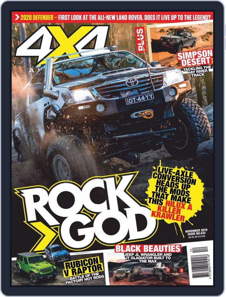 4x4 Magazine Australia (Digital) Subscription                    November 1st, 2019 Issue