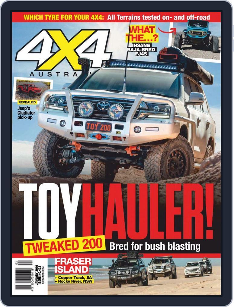 4x4 Magazine Australia (Digital) Subscription                    January 1st, 2019 Issue