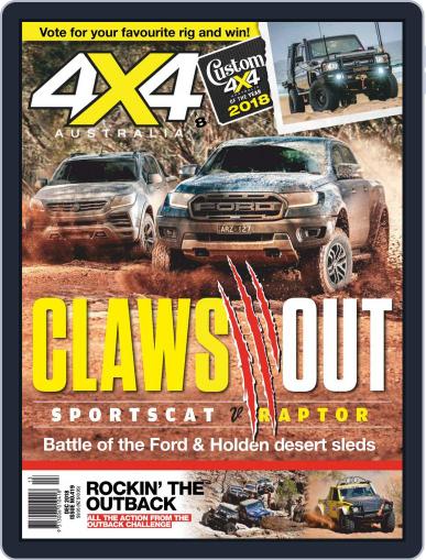 4x4 Magazine Australia December 1st, 2018 Digital Back Issue Cover