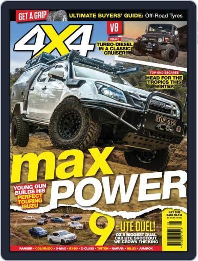 4x4 Magazine Australia July 1st, 2018 Digital Back Issue Cover