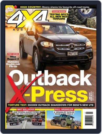 4x4 Magazine Australia June 1st, 2018 Digital Back Issue Cover