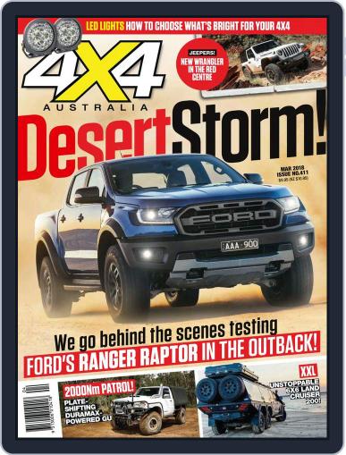 4x4 Magazine Australia March 1st, 2018 Digital Back Issue Cover