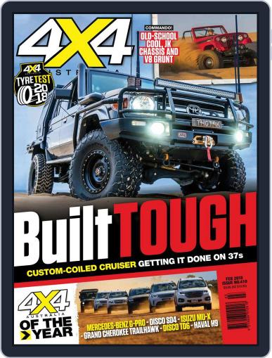 4x4 Magazine Australia February 1st, 2018 Digital Back Issue Cover