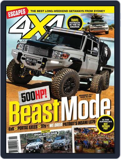 4x4 Magazine Australia November 1st, 2017 Digital Back Issue Cover