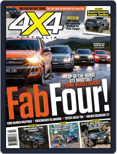 4x4 Magazine Australia October 1st, 2017 Digital Back Issue Cover