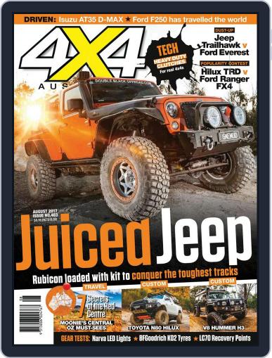 4x4 Magazine Australia August 1st, 2017 Digital Back Issue Cover
