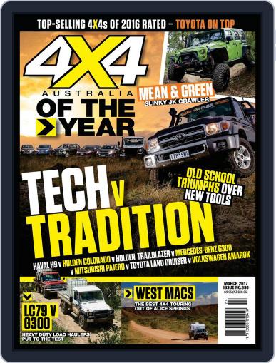4x4 Magazine Australia March 1st, 2017 Digital Back Issue Cover