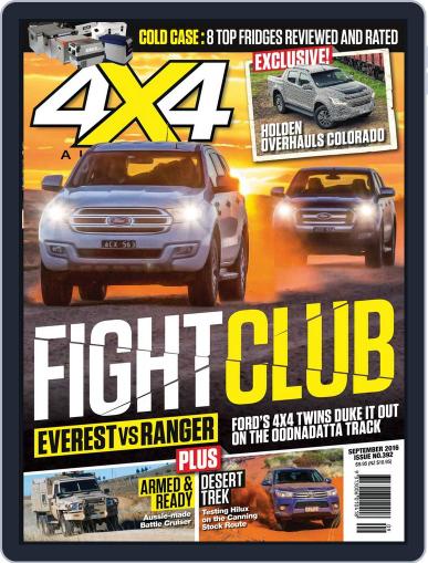 4x4 Magazine Australia September 1st, 2016 Digital Back Issue Cover