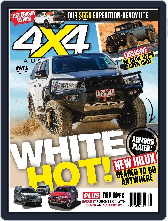 4x4 Magazine Australia (Digital) Subscription                    June 1st, 2016 Issue