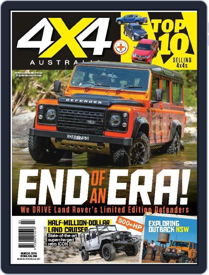 4x4 Magazine Australia (Digital) Subscription                    March 1st, 2016 Issue