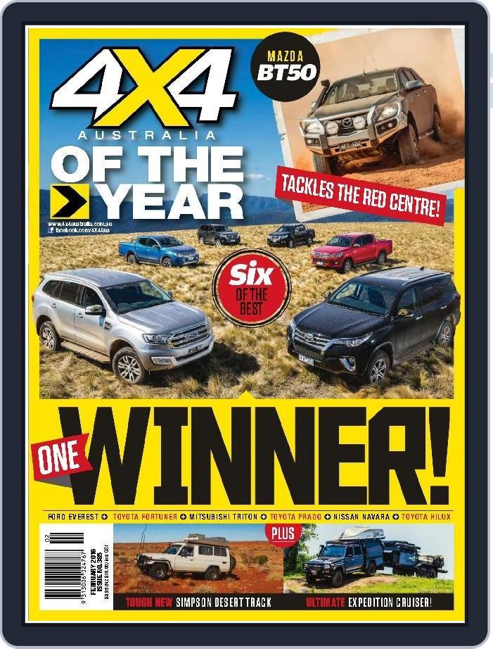 4x4 Magazine Australia (Digital) Subscription                    February 1st, 2016 Issue