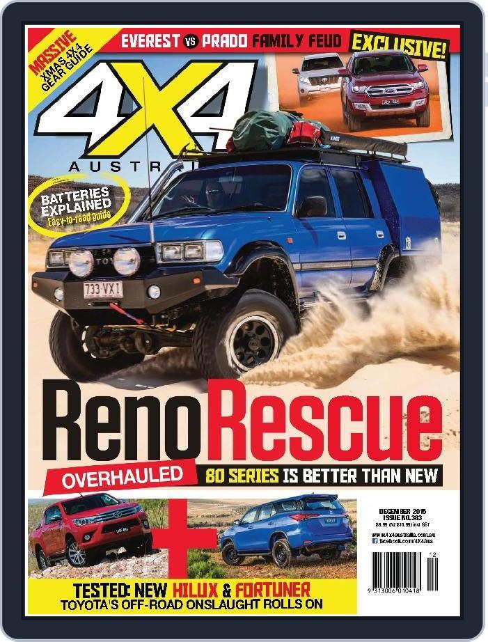 4x4 Magazine Australia (Digital) Subscription                    December 1st, 2015 Issue