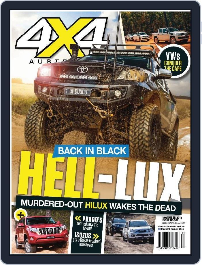 4x4 Magazine Australia (Digital) Subscription                    November 1st, 2015 Issue