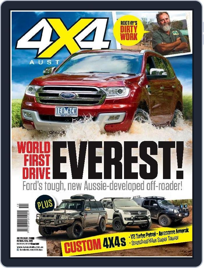 4x4 Magazine Australia (Digital) Subscription                    October 1st, 2015 Issue