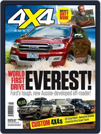4x4 Magazine Australia September 9th, 2015 Digital Back Issue Cover