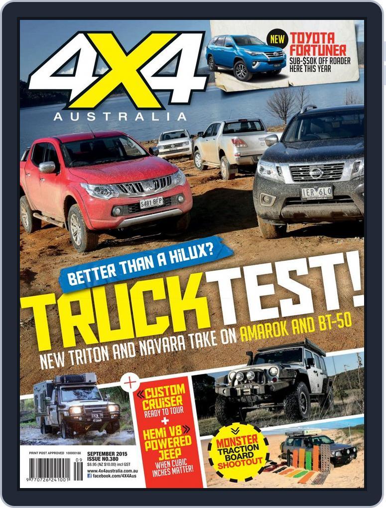 4x4 Magazine Australia (Digital) Subscription                    September 1st, 2015 Issue