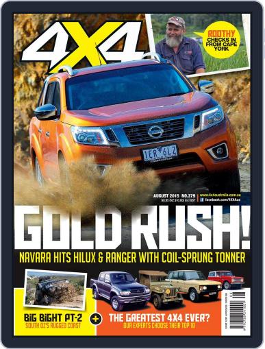 4x4 Magazine Australia July 8th, 2015 Digital Back Issue Cover