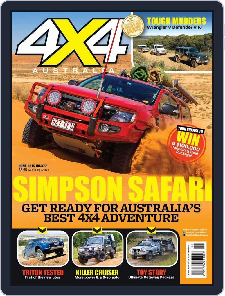 4x4 Magazine Australia (Digital) Subscription                    May 13th, 2015 Issue