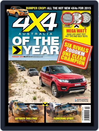 4x4 Magazine Australia January 8th, 2015 Digital Back Issue Cover
