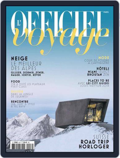 L'Officiel Voyage November 20th, 2013 Digital Back Issue Cover