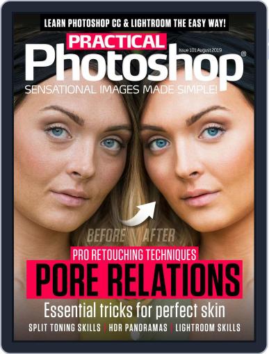 Practical Photoshop August 1st, 2019 Digital Back Issue Cover