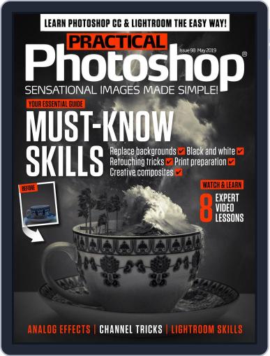 Practical Photoshop May 1st, 2019 Digital Back Issue Cover