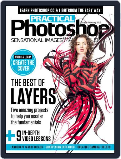 Practical Photoshop February 1st, 2019 Digital Back Issue Cover