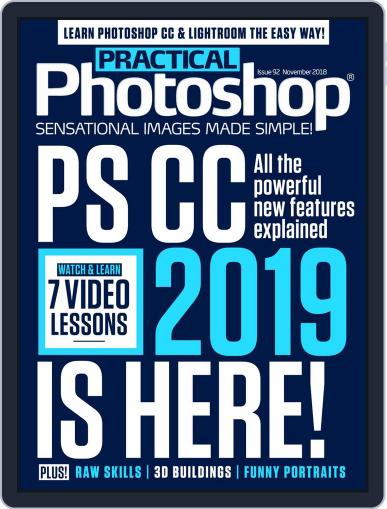 Practical Photoshop November 1st, 2018 Digital Back Issue Cover