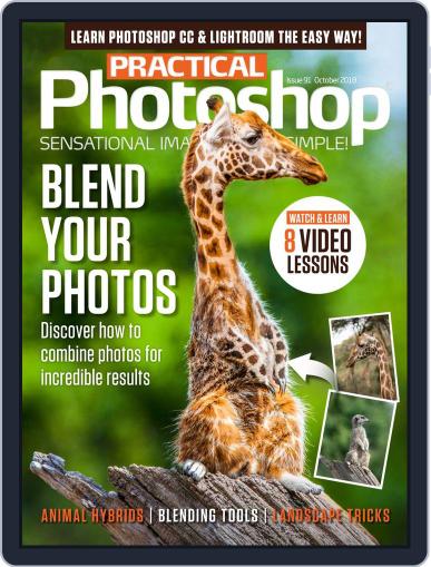 Practical Photoshop October 1st, 2018 Digital Back Issue Cover