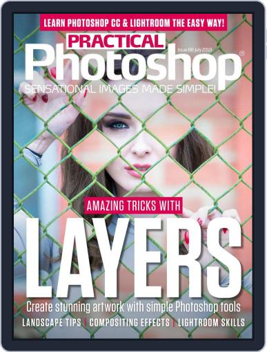 Practical Photoshop July 1st, 2018 Digital Back Issue Cover