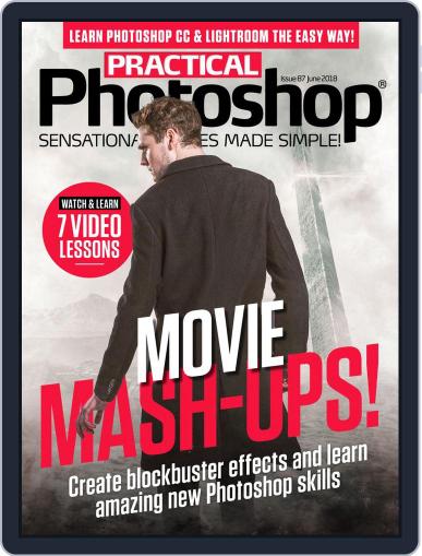 Practical Photoshop June 1st, 2018 Digital Back Issue Cover