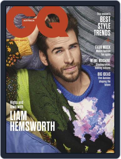 GQ Australia May 1st, 2019 Digital Back Issue Cover