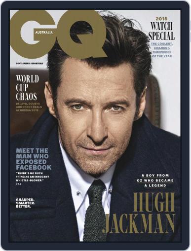 GQ Australia June 1st, 2018 Digital Back Issue Cover
