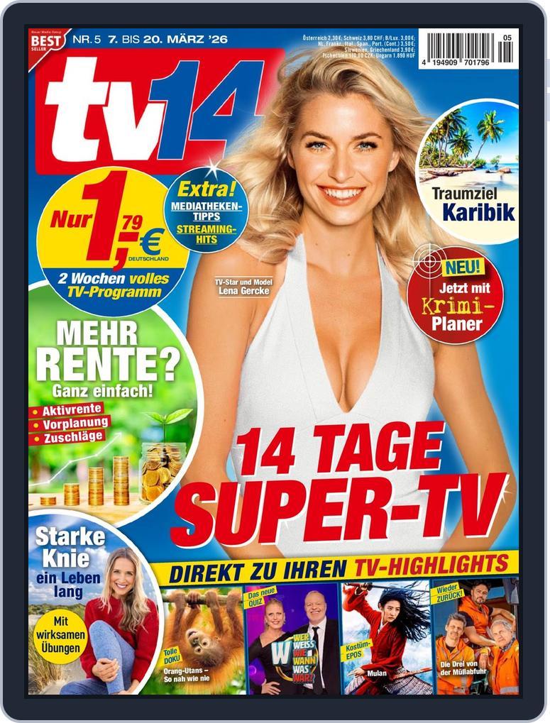 Tv14 (Digital) Subscription                    February 26th, 2026 Issue