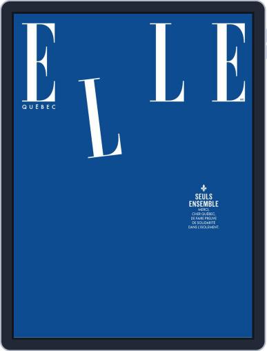 Elle QuÉbec (Digital) May 1st, 2020 Issue Cover