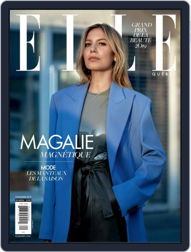Elle QuÉbec November 1st, 2019 Digital Back Issue Cover