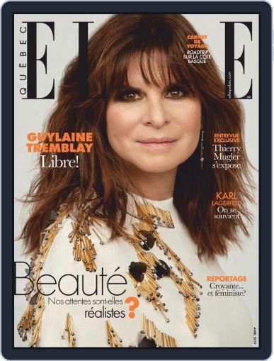 Elle QuÉbec April 1st, 2019 Digital Back Issue Cover