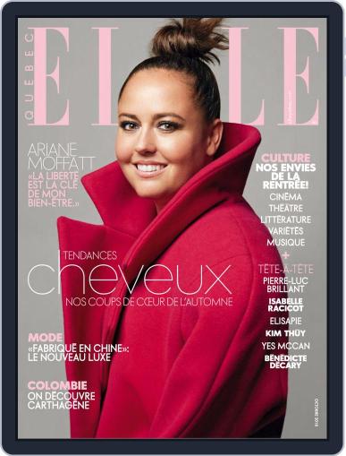 Elle QuÉbec (Digital) October 1st, 2018 Issue Cover