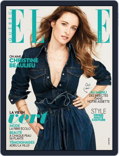 Elle QuÉbec April 1st, 2018 Digital Back Issue Cover