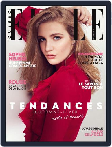 Elle QuÉbec September 1st, 2017 Digital Back Issue Cover