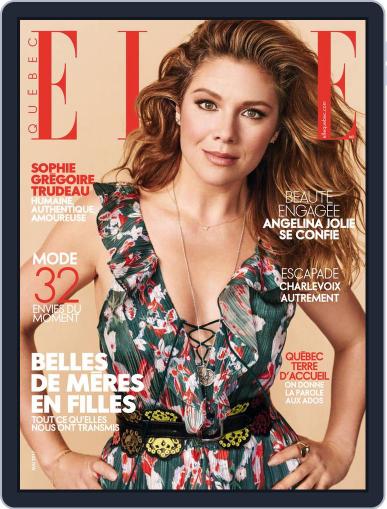 Elle QuÉbec (Digital) May 1st, 2017 Issue Cover