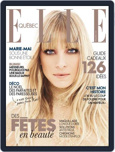 Elle QuÉbec November 18th, 2015 Digital Back Issue Cover