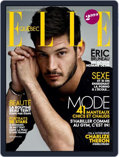 Elle QuÉbec October 29th, 2014 Digital Back Issue Cover