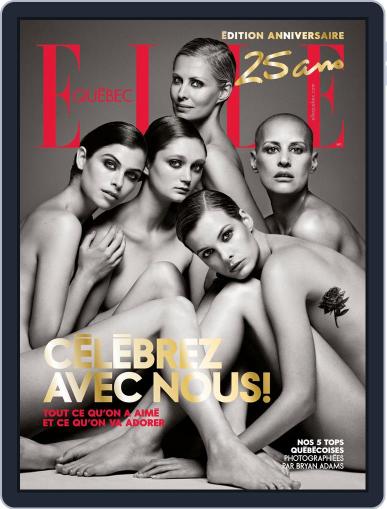 Elle QuÉbec October 1st, 2014 Digital Back Issue Cover