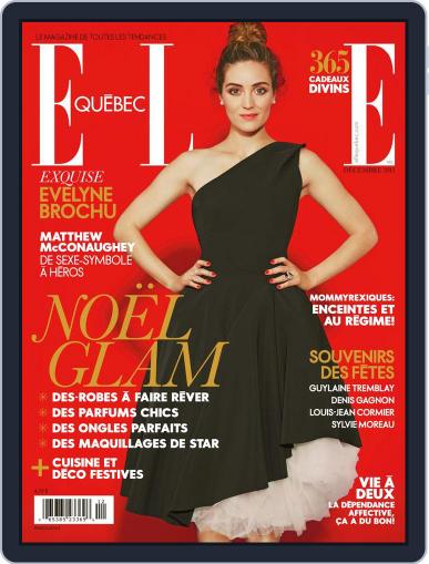 Elle QuÉbec November 20th, 2013 Digital Back Issue Cover