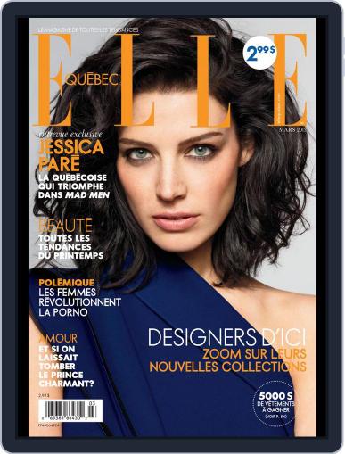 Elle QuÉbec February 20th, 2013 Digital Back Issue Cover