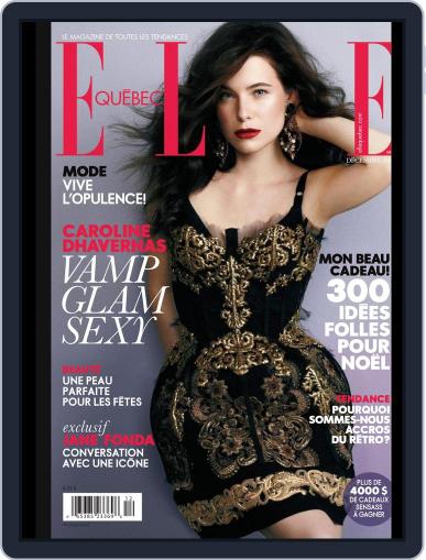 Elle QuÉbec November 7th, 2012 Digital Back Issue Cover