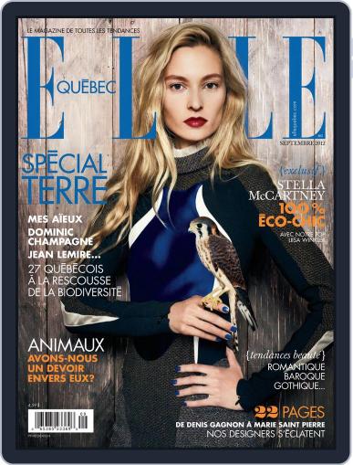 Elle QuÉbec August 8th, 2012 Digital Back Issue Cover