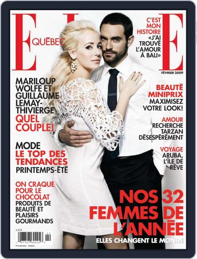 Elle QuÉbec August 4th, 2012 Digital Back Issue Cover